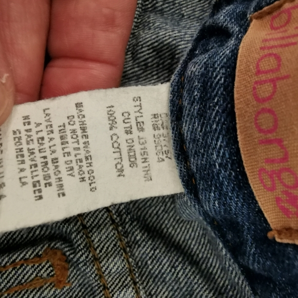 Retro?! Billabong jeans, size 3, super rare, cool! - Picture 4 of 11